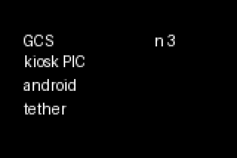 GCS screen
